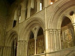 The upper gallery of the Sanctury Chamber fromthe night stair balcony