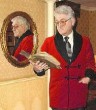 Cherry Red Smoking Jacket