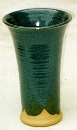 Earthenware vase